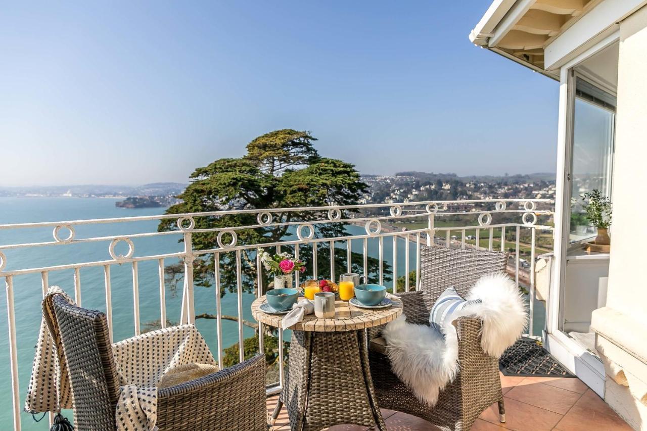 Wellswood Apartment - Sunny Apartment With Stunning Sea Views And Private Balcony Torquay Exterior photo